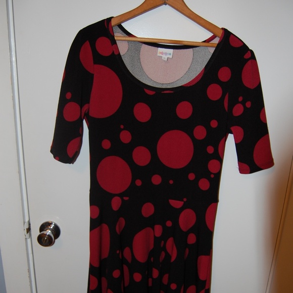 LuLaRoe Nicole Size L Dress - Picture 1 of 5